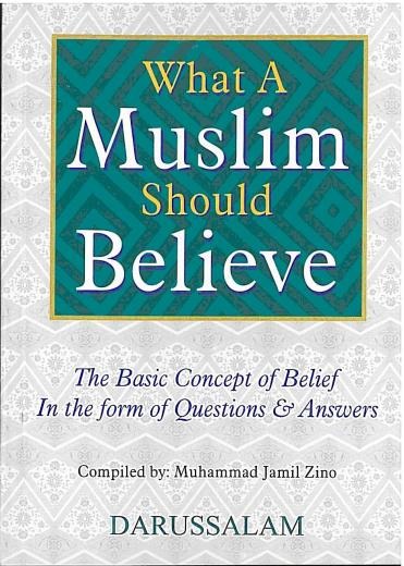 B39 What a Muslim Should Believe cover B39 What a Muslim Should Believe
