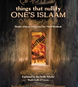 Things that Nullify One's Islam