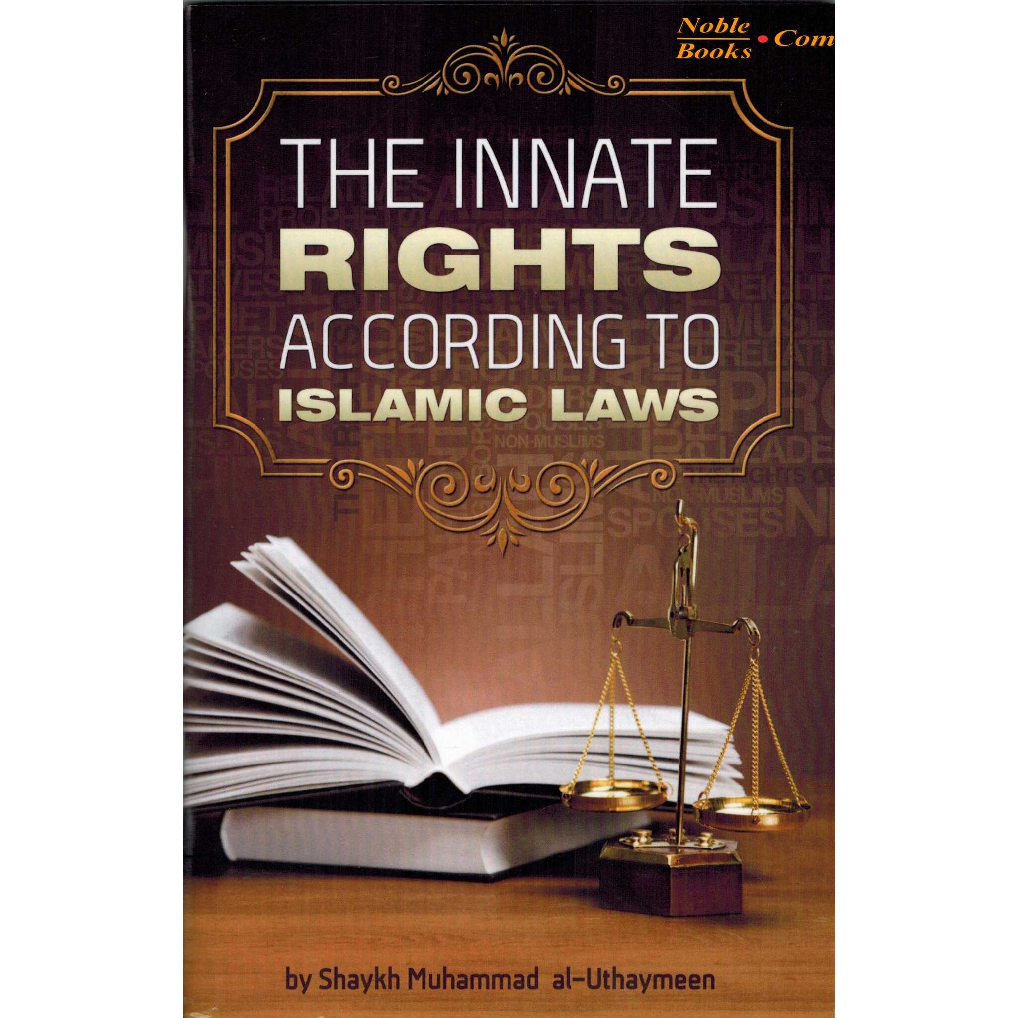 B268 The Innate Rights According to Islamic Laws cover B268 The Innate Rights According to Islamic Laws
