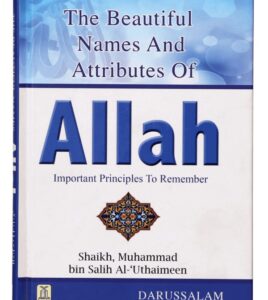 B337 Beautiful Names & Attributes of Allah, The Important Principle