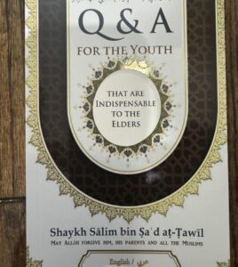 Q & A for the Youth that are Indispensable to the Elders