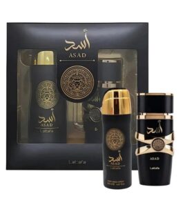 Lataffa Asad 2 Piece Gift Set with Cologne & Deodorant