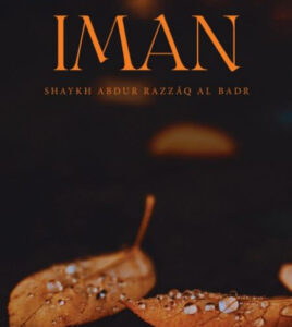 Restoring One’s Iman